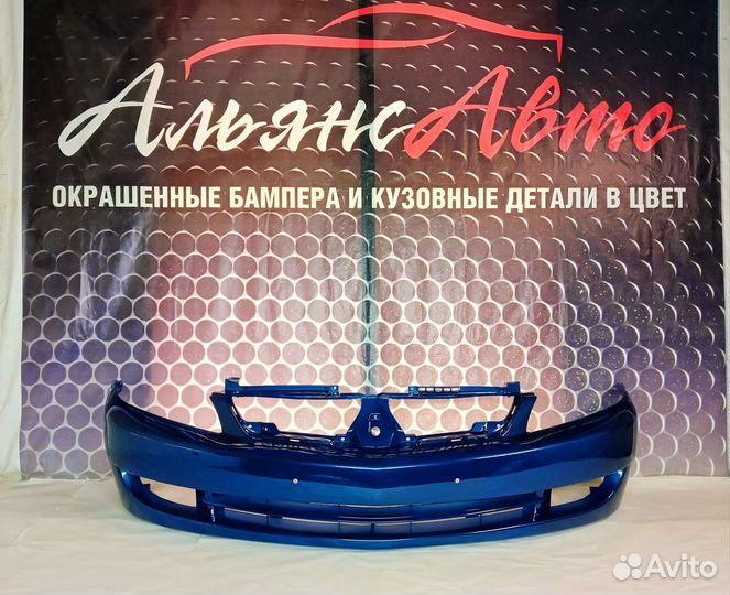 Бампер передний mitsubishi lancer 9 рестайлинг