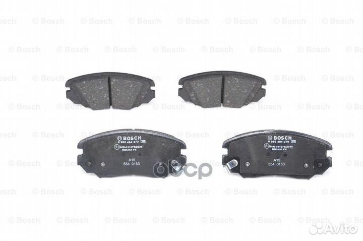 0 986 494 279 колодки дисковые передние Opel I