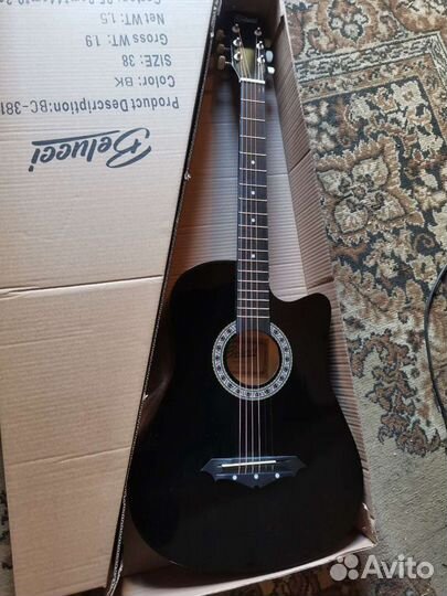 Гитара акустическая новая. Доставка на дом