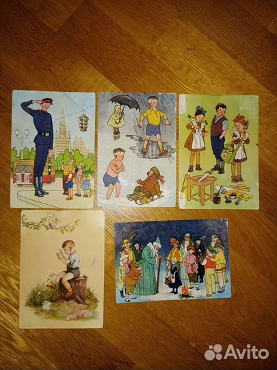 Открытки СССР чистые