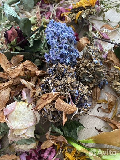 Сушеные цветы