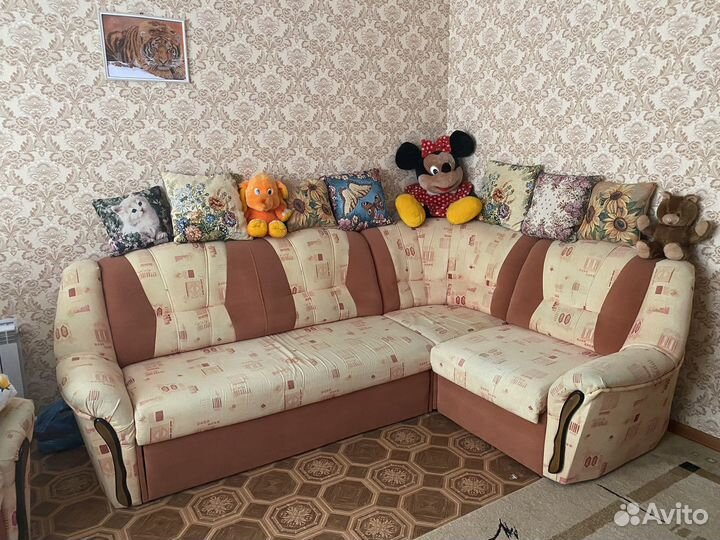 Угловой диван бу