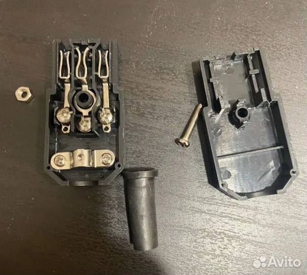 Вилка С13 для асика, блока питания ATX