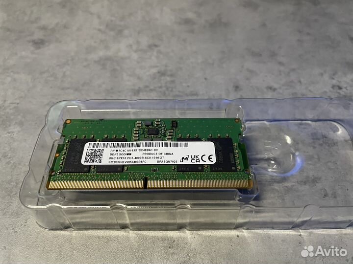 Озу DDR5 8Gb sodimm (SO-dimm)