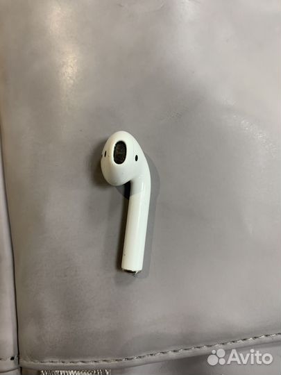 Наушник левый airpods 2 оригинал