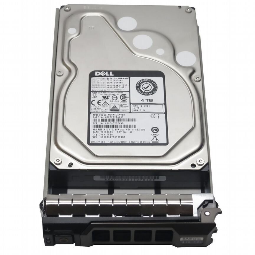 [400-ALNY] Жесткий Диск Dell 4tb Sas 3,5" Hdd 400-Alny