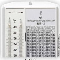 Гигрометр психрометрический вит-2