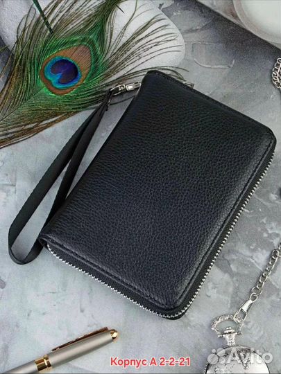 Кошелек портмоне мужской кожаный