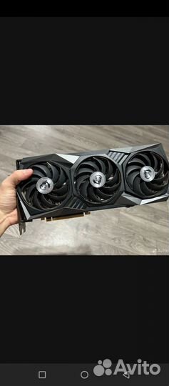 Видеокарта msi rtx 3060 ti gaming z trio 8 gb