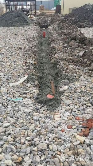 Установка канализации септик под ключ