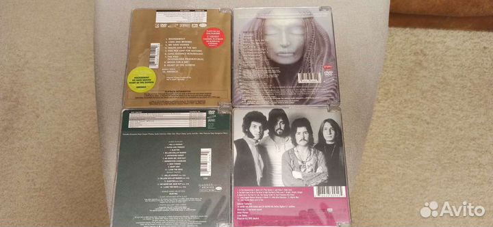 Старый rock на DVD-audio 96/24 DTS 5.1