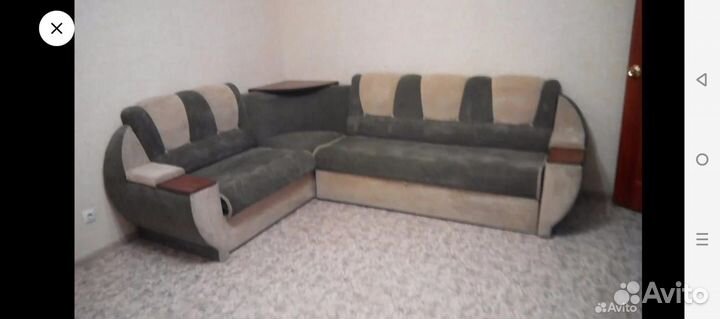 Большой угловой диван бу