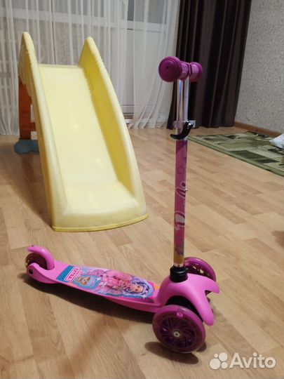 Самокат новое состояние колеса светятся