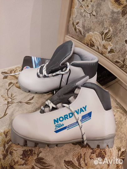 Лыжные ботинки Nordway biometric новые
