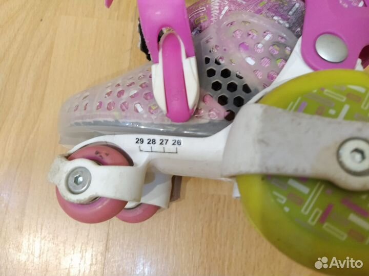 Ролики квадры детские