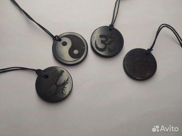 Шунгит кулоны с гравировкой оптом