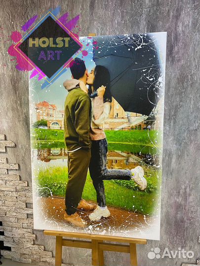 Портрет на холсте по фото