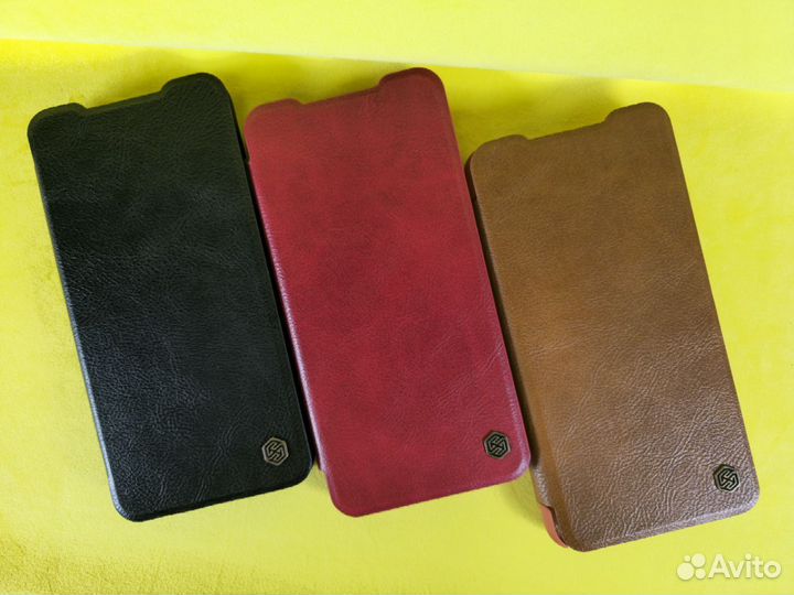 Чехол-книжка Leather Case Nillkin Poco M3
