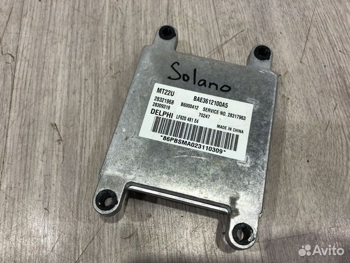 Блок управления двигателем Lifan Solano 2010 2011