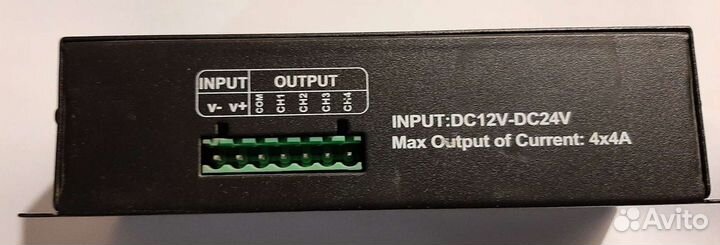 Декодер arlight-012236 LN-dmxt-4CH (12/24V,192/384