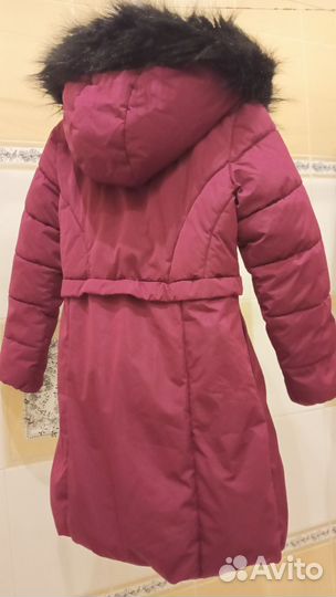 Пальто зимнее для девочки 134
