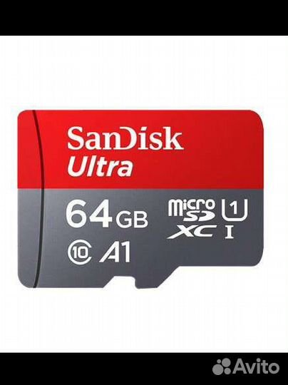Карта памяти SanDisk 64 гб