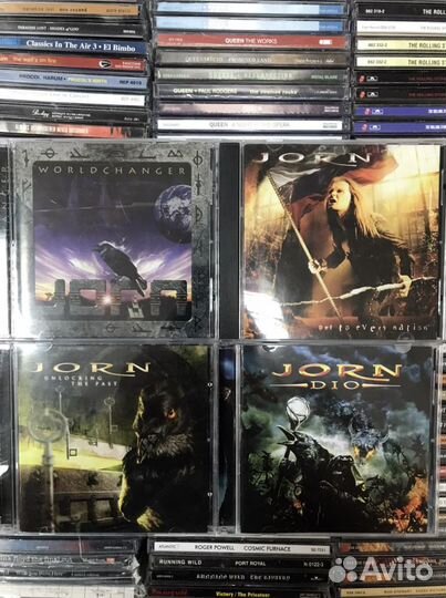 Музыкальные cd диски Jorn