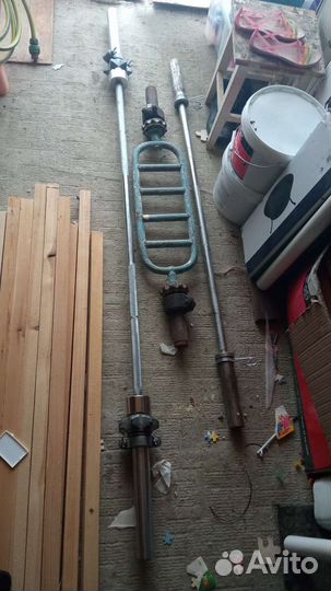 Гриф олимпийский большой и малый