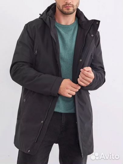 Куртка парка демисезонная классическая 54 рр