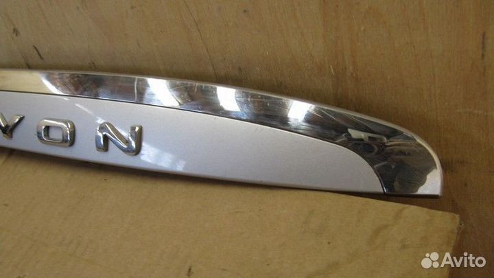 Накладка двери багажника Ssang Yong Actyon 2010+