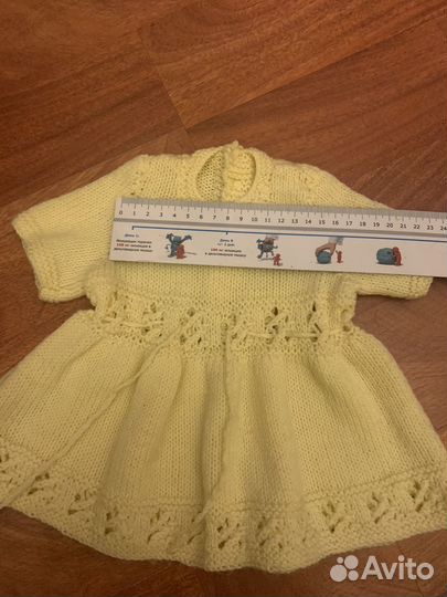 Платье для куклы ростом 50-60 см