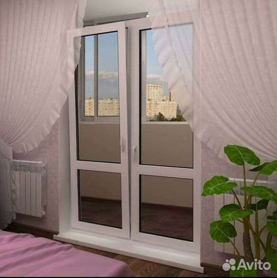 Пластиковая лоджия 6 метров с отделкой