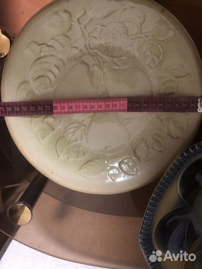 Тарелки винтажная керамика