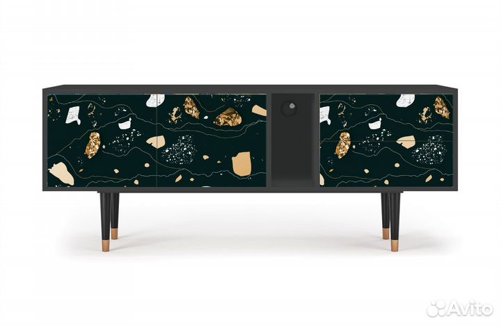 Тв-тумба T1 - Антрацит - Space Rocks