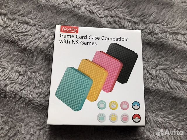 Кейс для картриджей Nintendo Switch новый