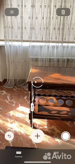 Стол сервировочный из массива Италия
