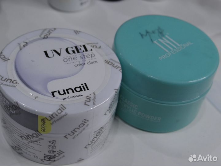 Акриловая пудра прозрачная