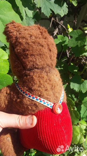 Мишка мягкая игрушка, ретро винтаж СССР