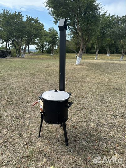 Печь с казаном 12 литров комплект