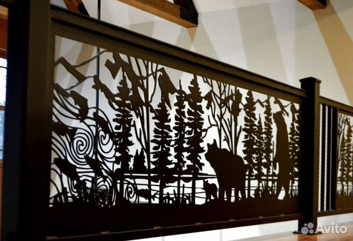 Перила Установка