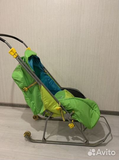 Коляска санки