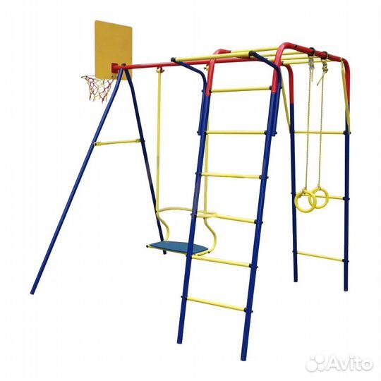 Детский спортивный комплекс юла ТК (синий)