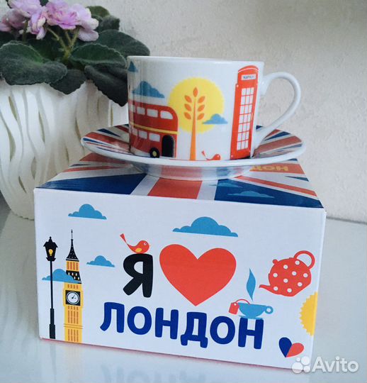 Чашка с блюдцем