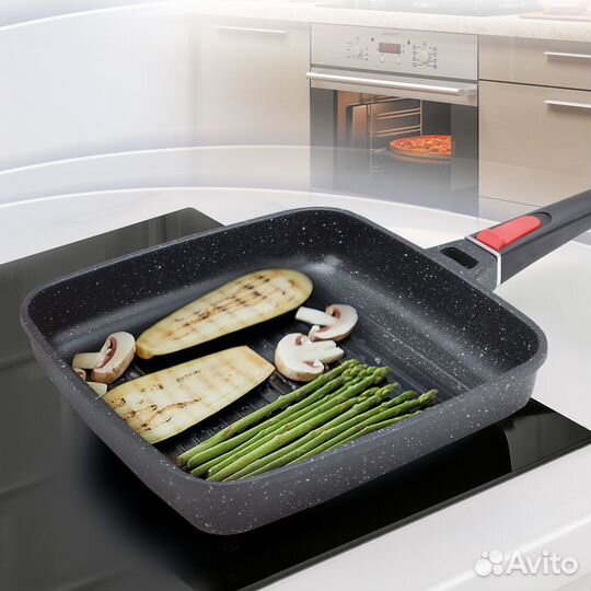 Сковорода гриль Grill MR-4826