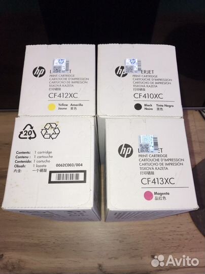 Картриджи HP Оригинальные Комплект