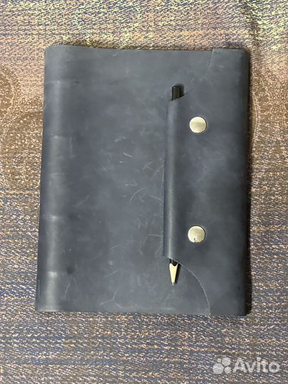 Кожаный блокнот ручной работы А5
