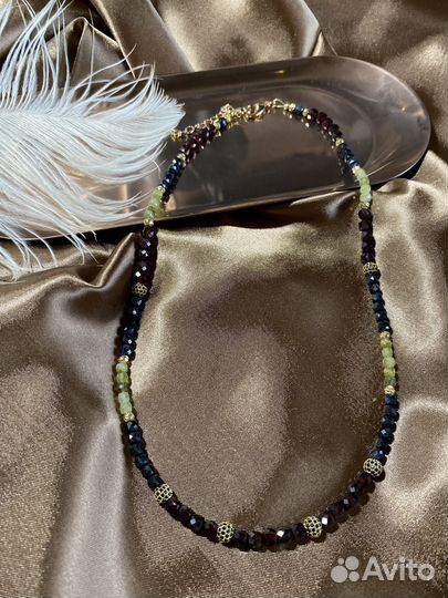 Чокер из натуральных камней