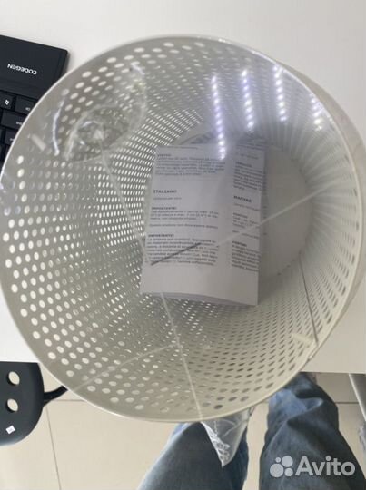 Бегерска Фонарь для формовой свечи, белый IKEA