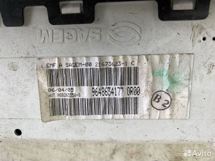 Дисплей информационный Peugeot 1007