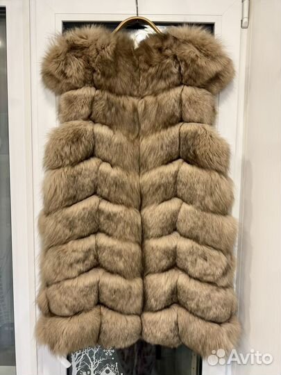 Меховая жилетка 44-46